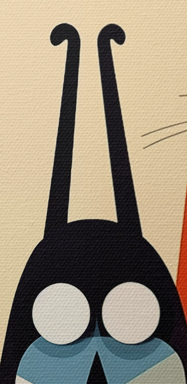 Group of dogs paintings