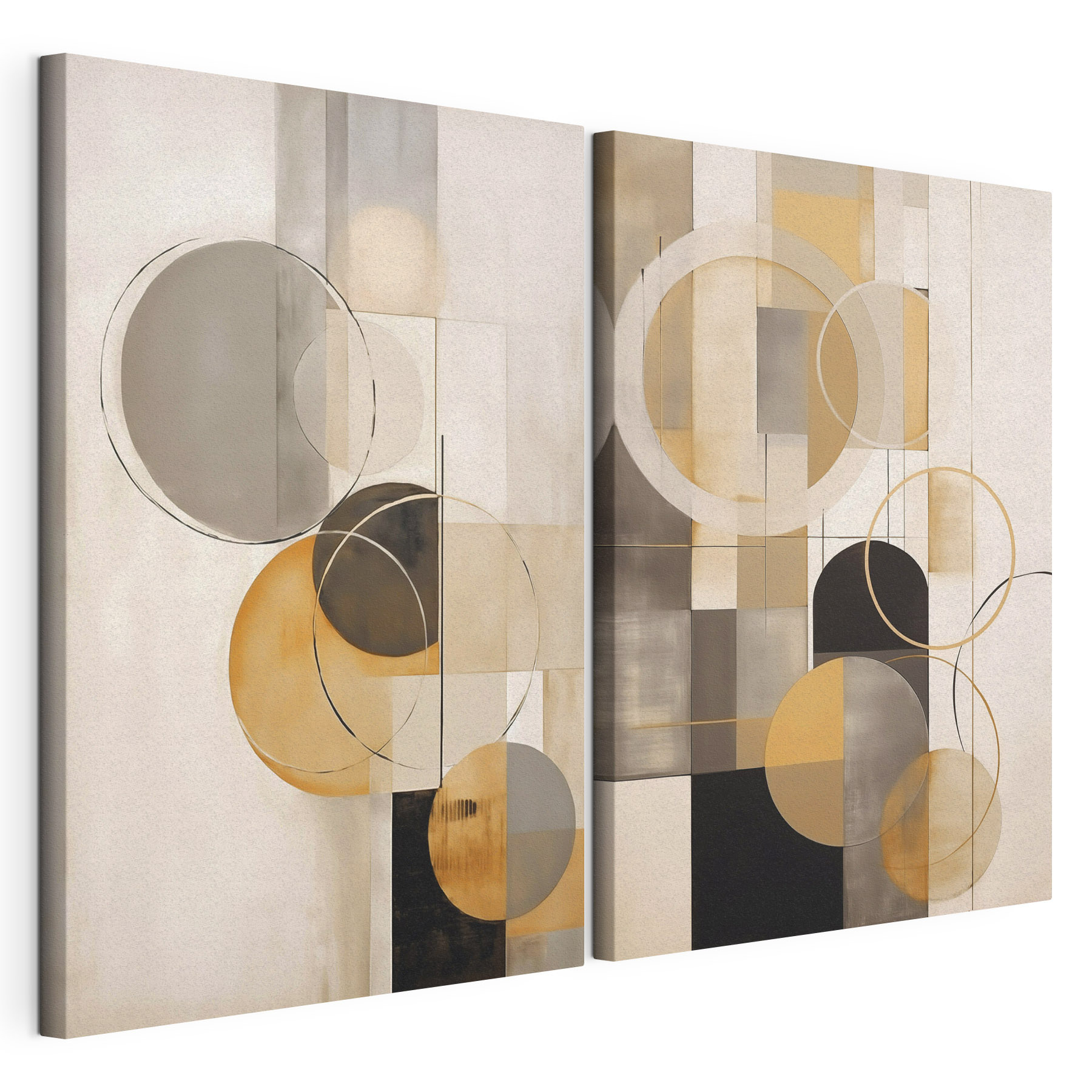 Pair of art pieces