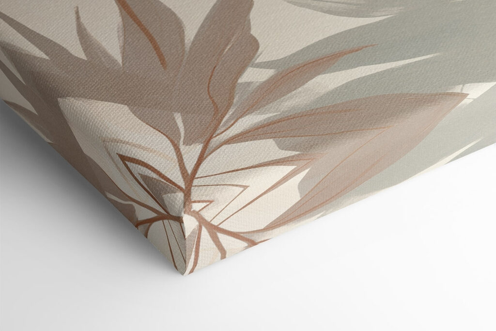 Soft hues of delicate foliage