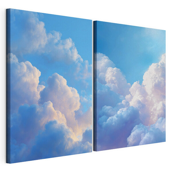 Blue sky with clouds