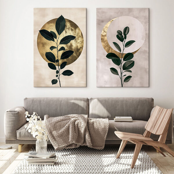 Two pictures of a plant