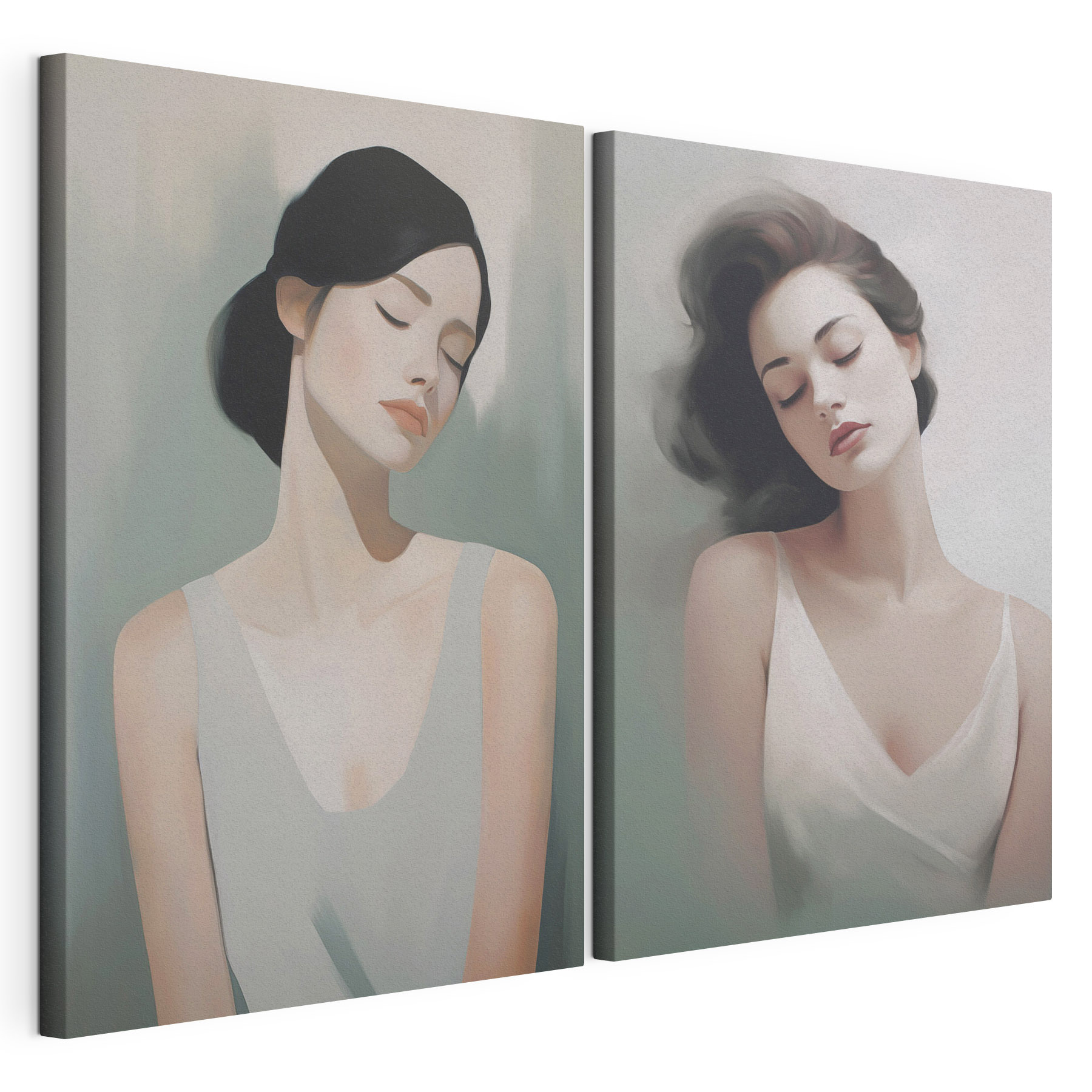 Soft expressions of serene beauty