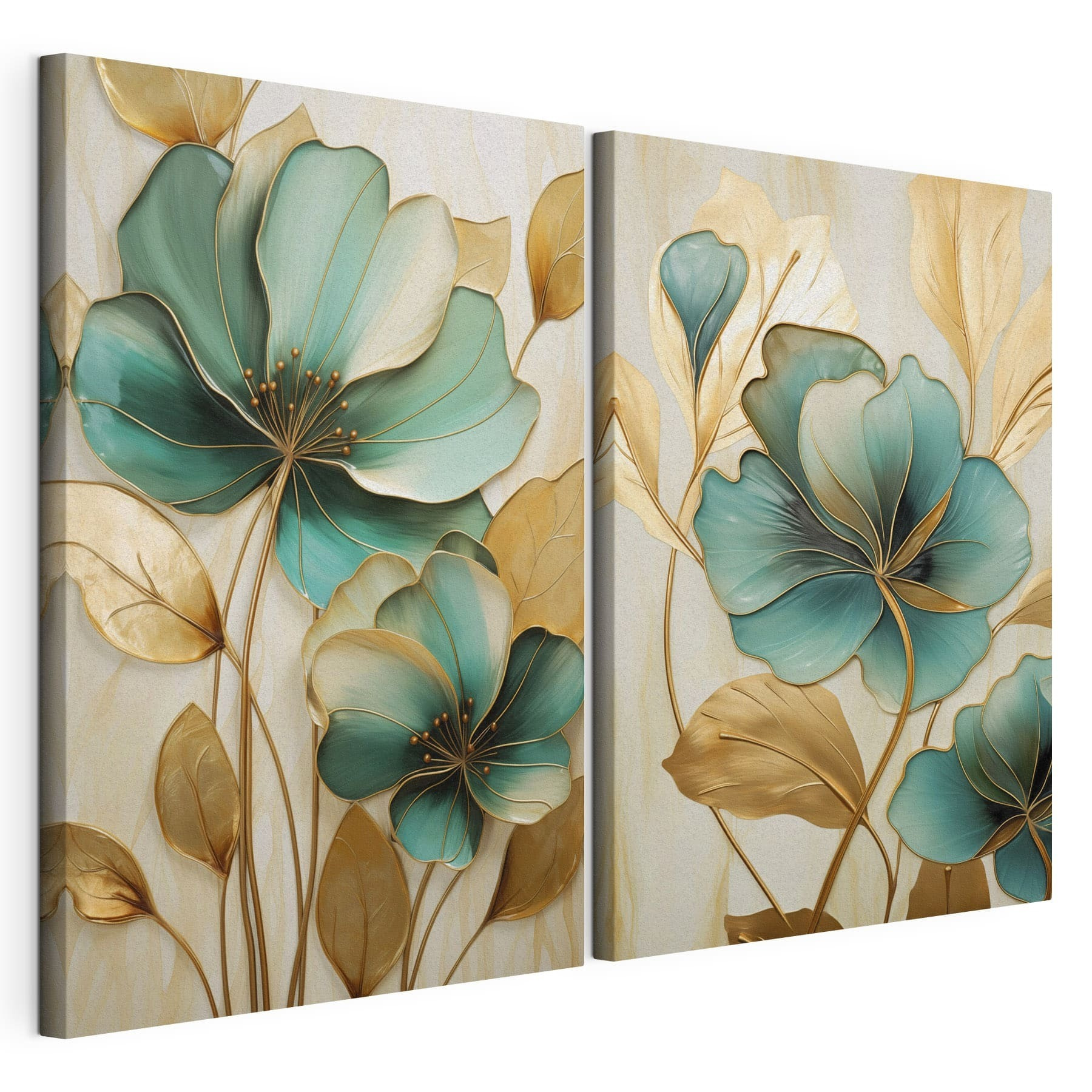 Delicate blooms in vibrant hues