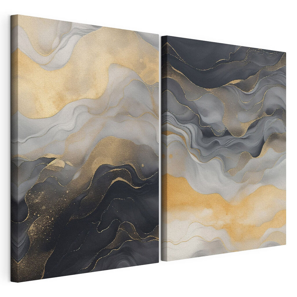 Sculpted hues of flowing elegance