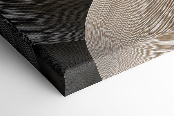 Natural curves in soft, muted tones