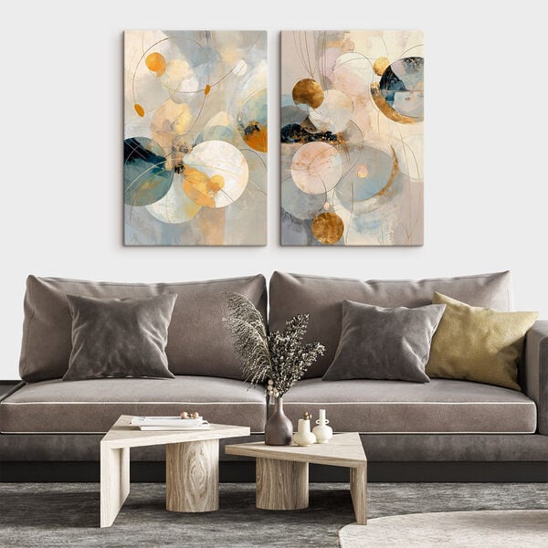 Dynamic shapes in harmonious color balance