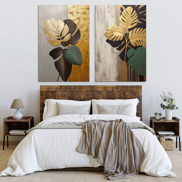 - Tropical foliage with elegant design