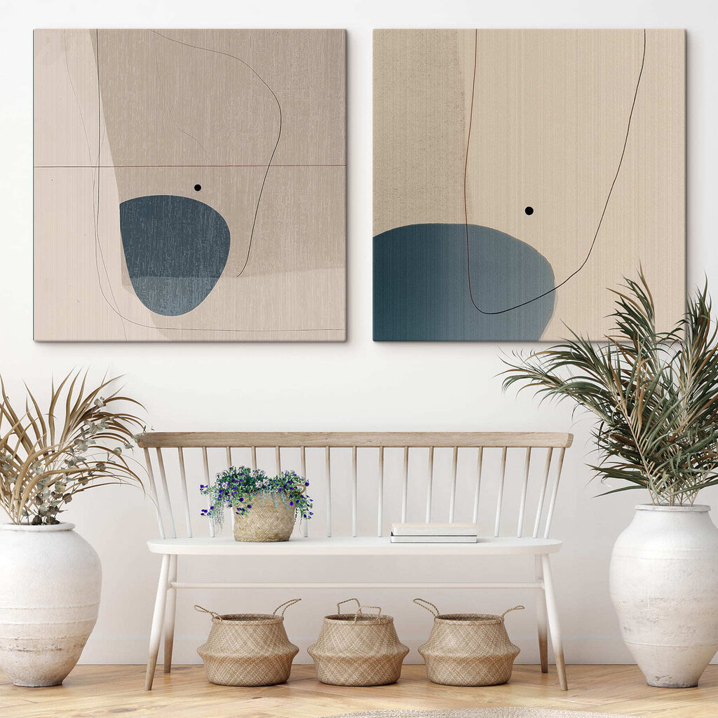 Two art pieces of art
