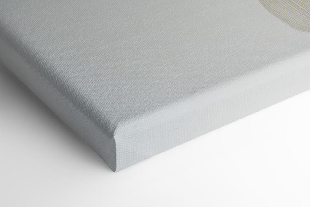 Nature-inspired abstract design in neutrals