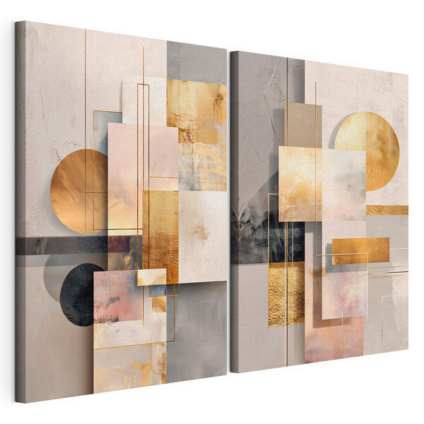 Stampa su tela modulare Collage artistico