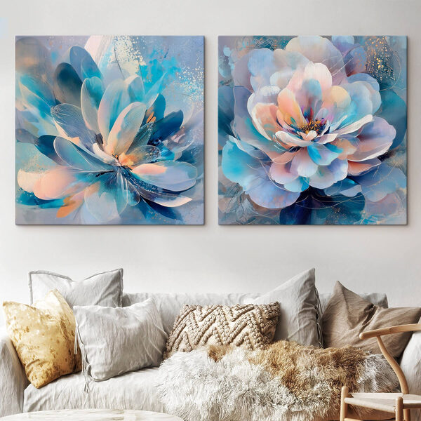 Soft hues of floral elegance