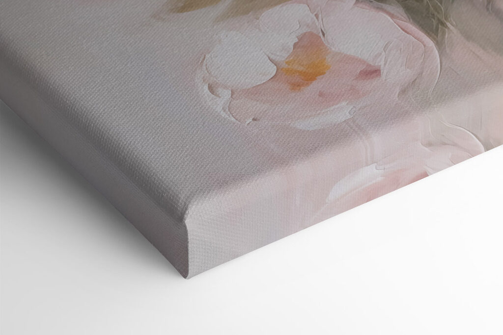 Painting of flowers in a vase