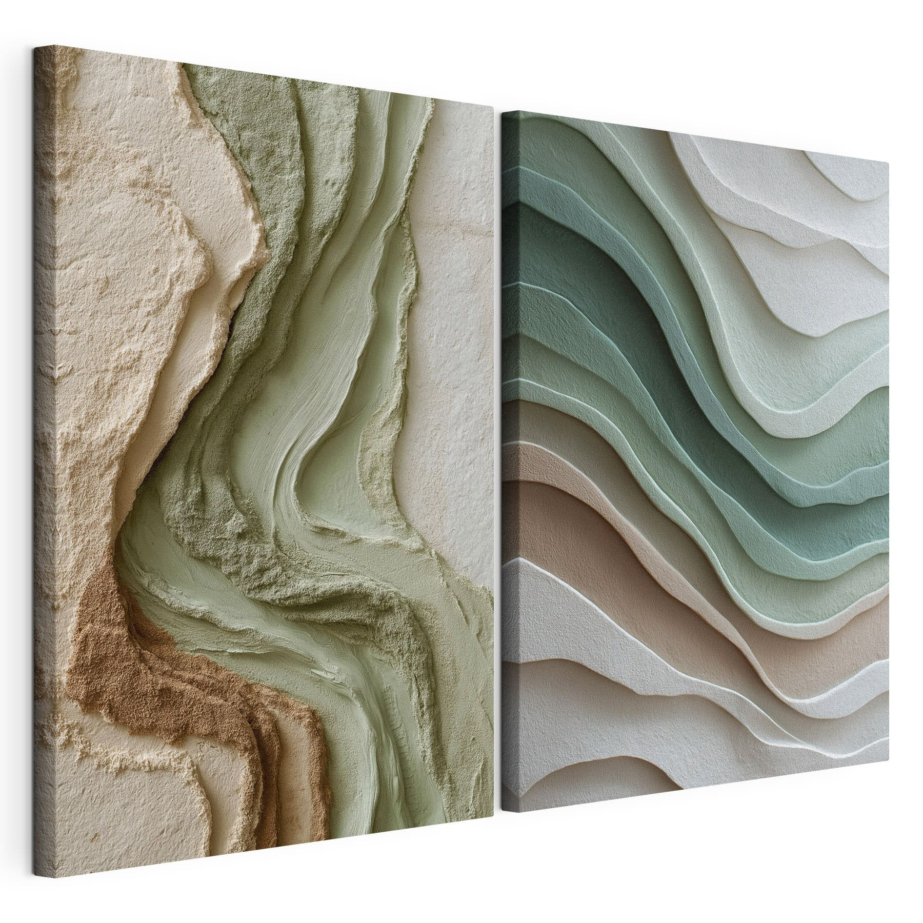 Natural curves in soft tones