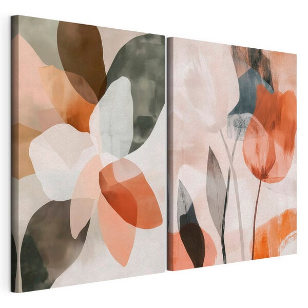 Delicate hues blend in soft harmony