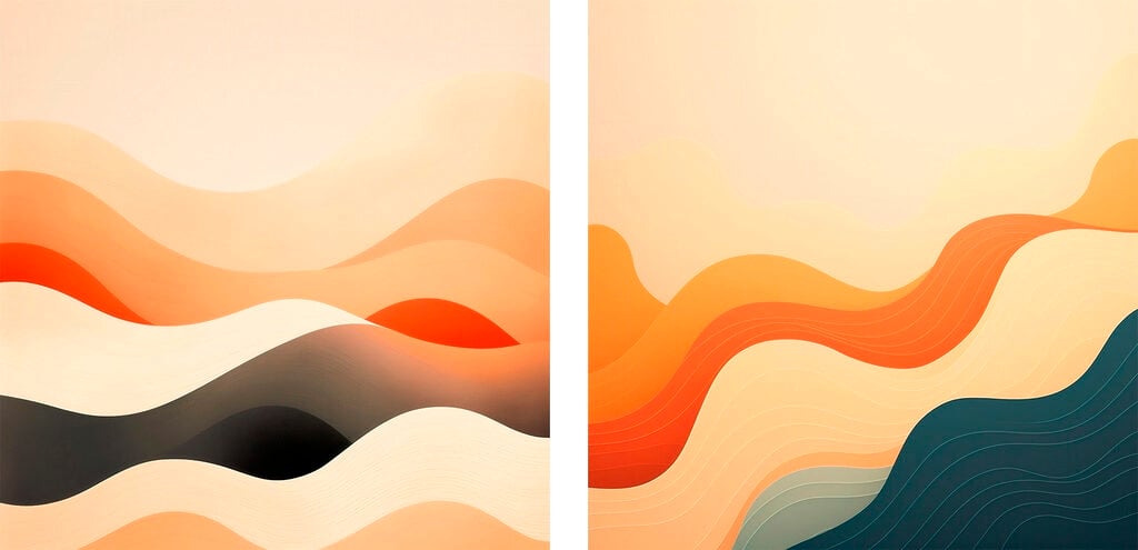 Spectral waves in soothing tones