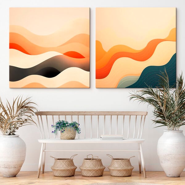 Spectral waves in soothing tones