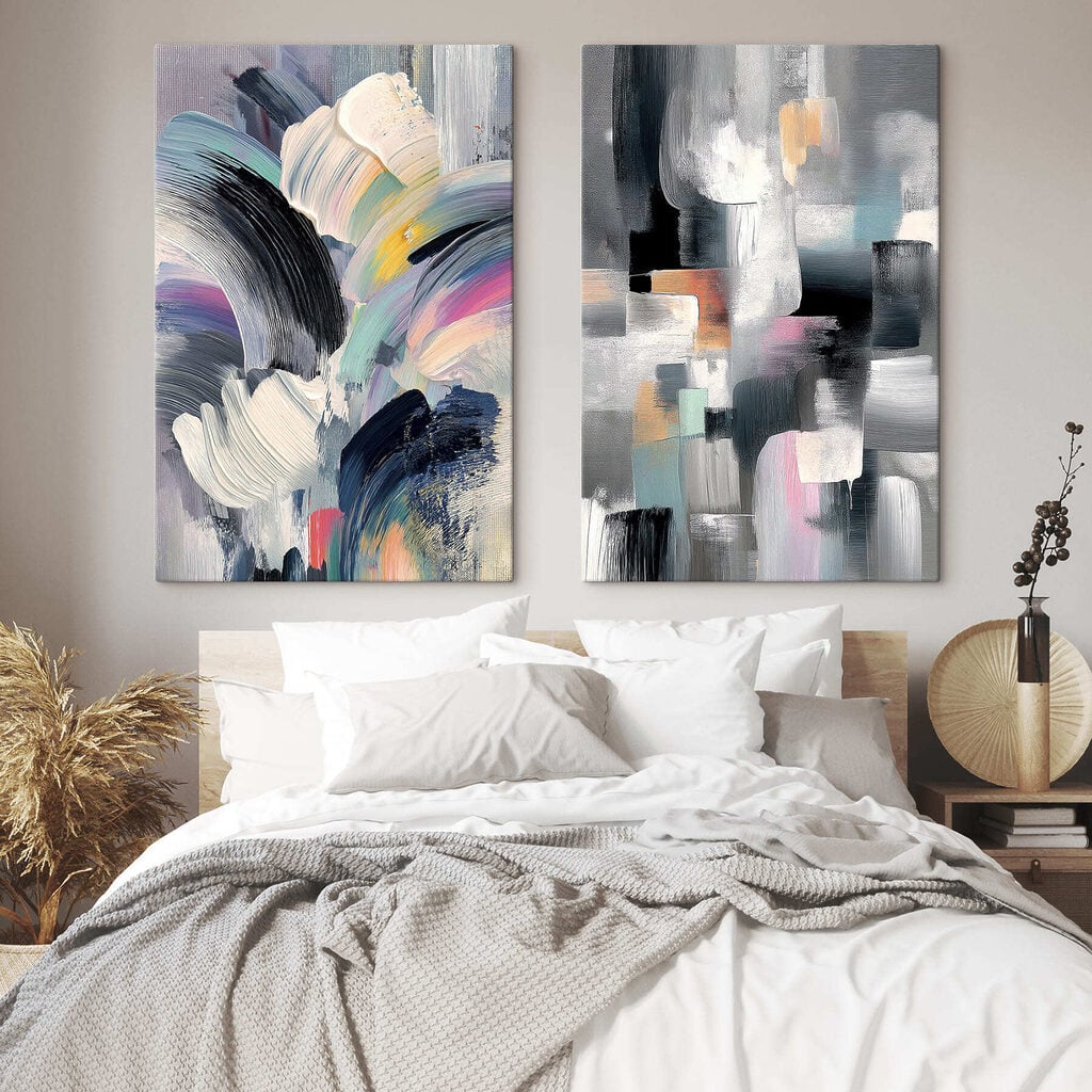 Colorful swirls of creative expression