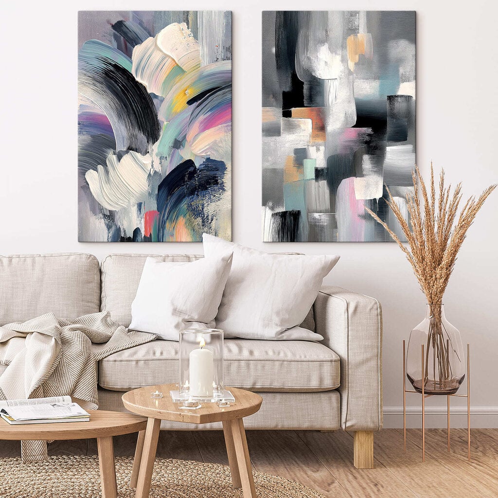 Colorful swirls of creative expression
