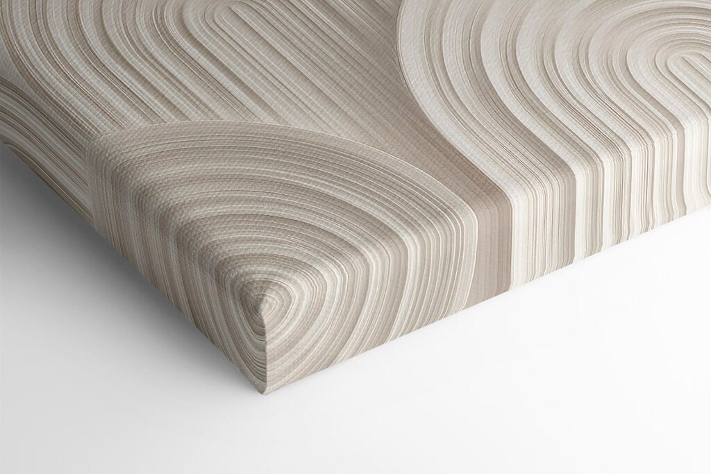 Soft curves in neutral tones