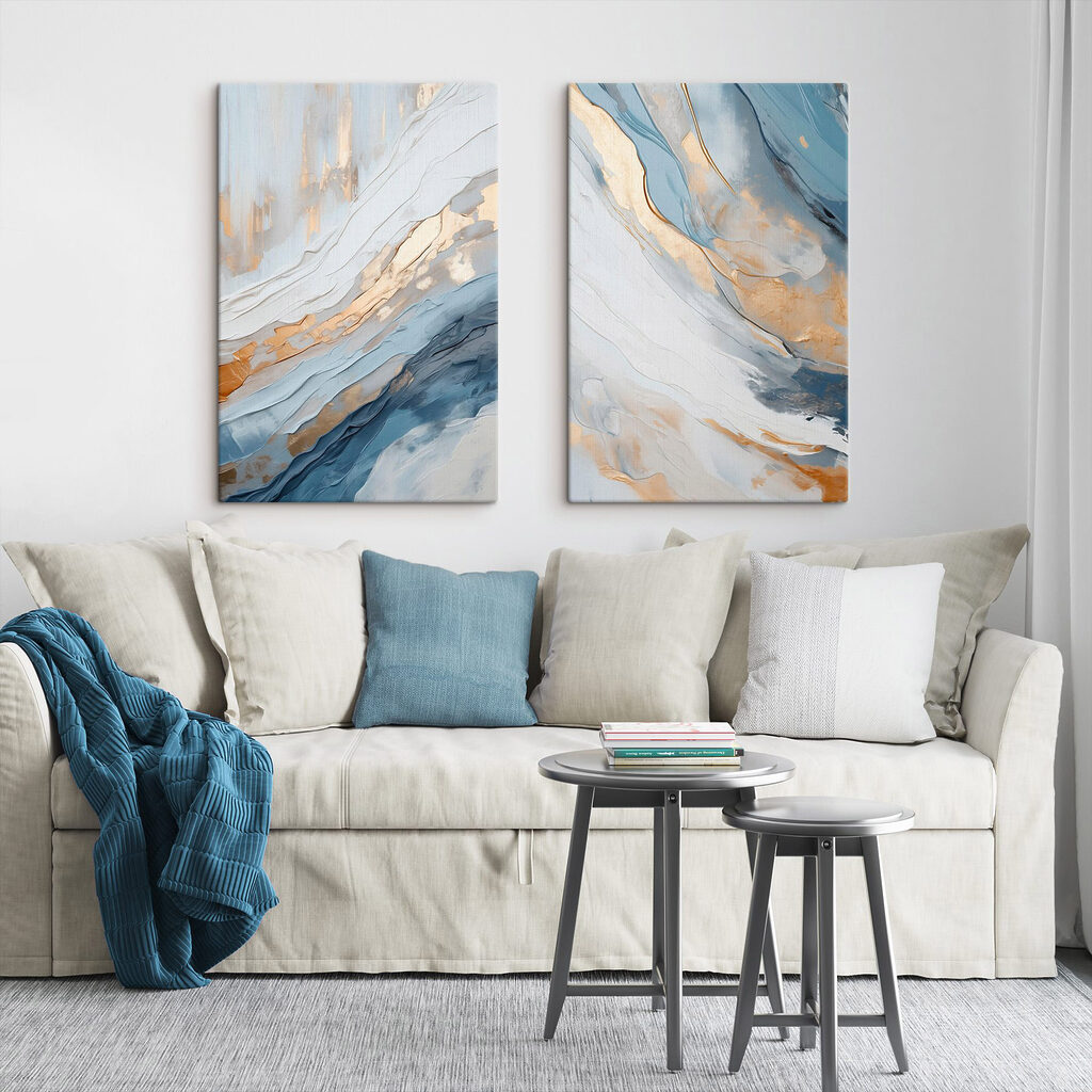 Painting of a mountain