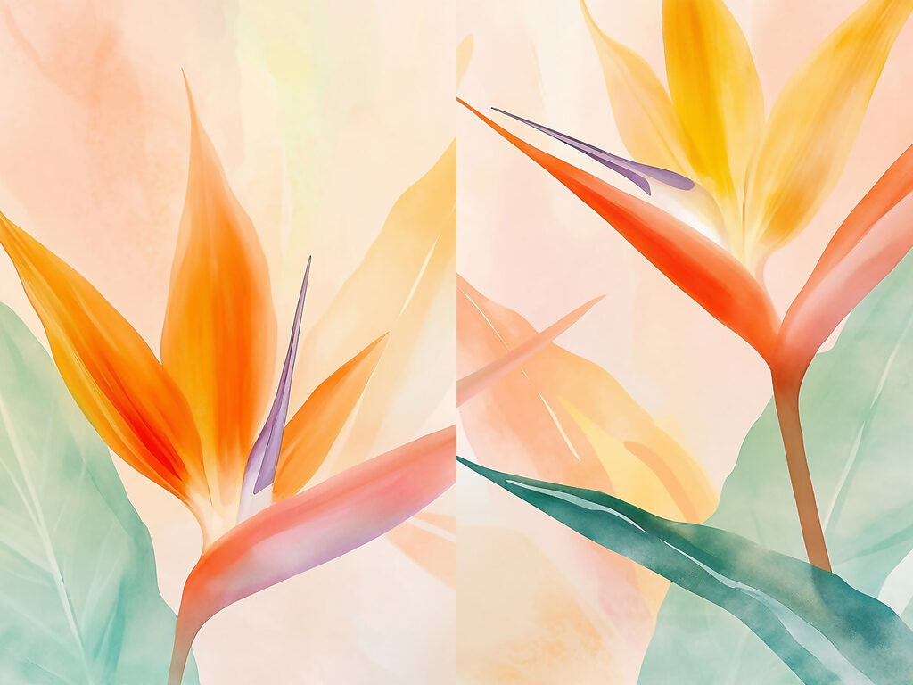 Collage of flowers