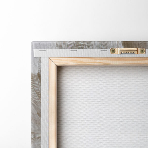 Intricate layers of cream-colored textures