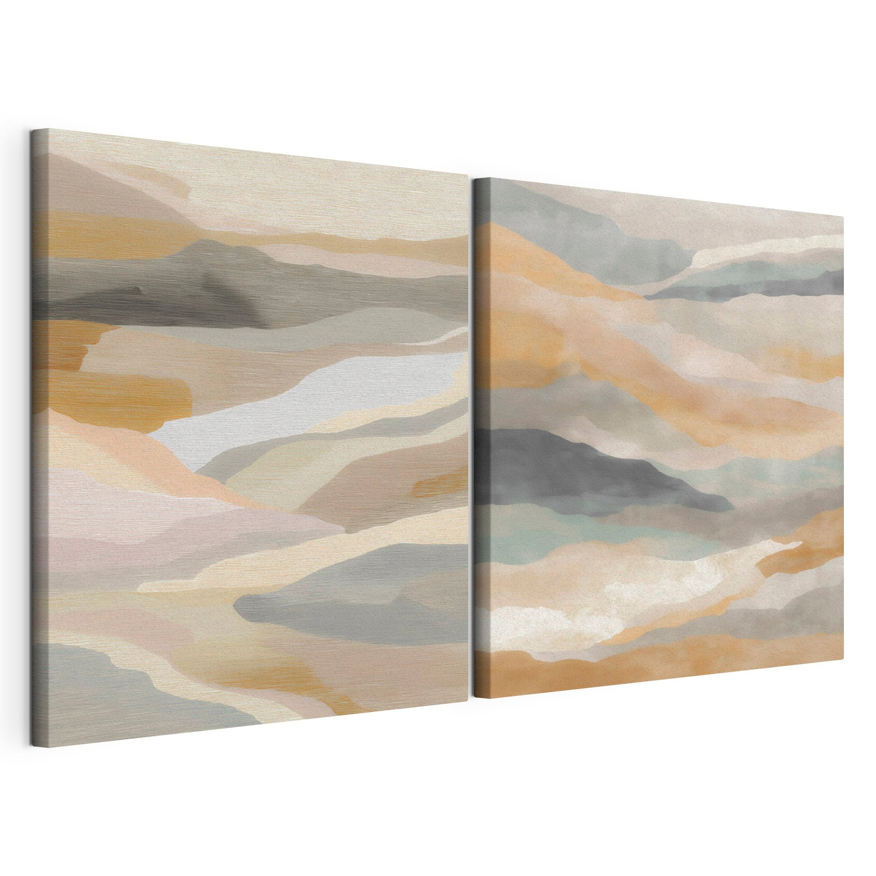 Soft hues of nature's landscape
