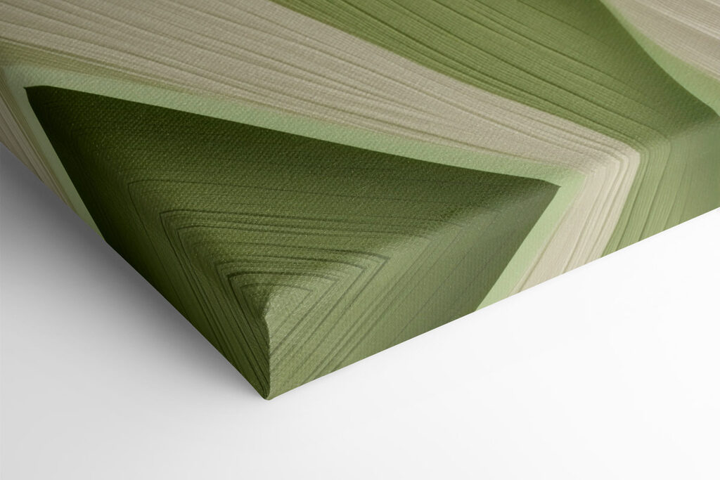 Flowing lines in soft colors