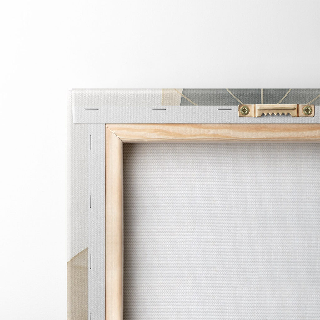 Soft shapes in muted colors