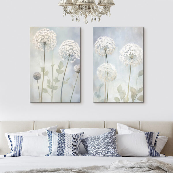 Collage of white flowers