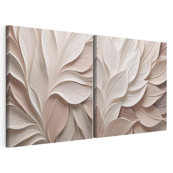 Delicate layers of soft hues