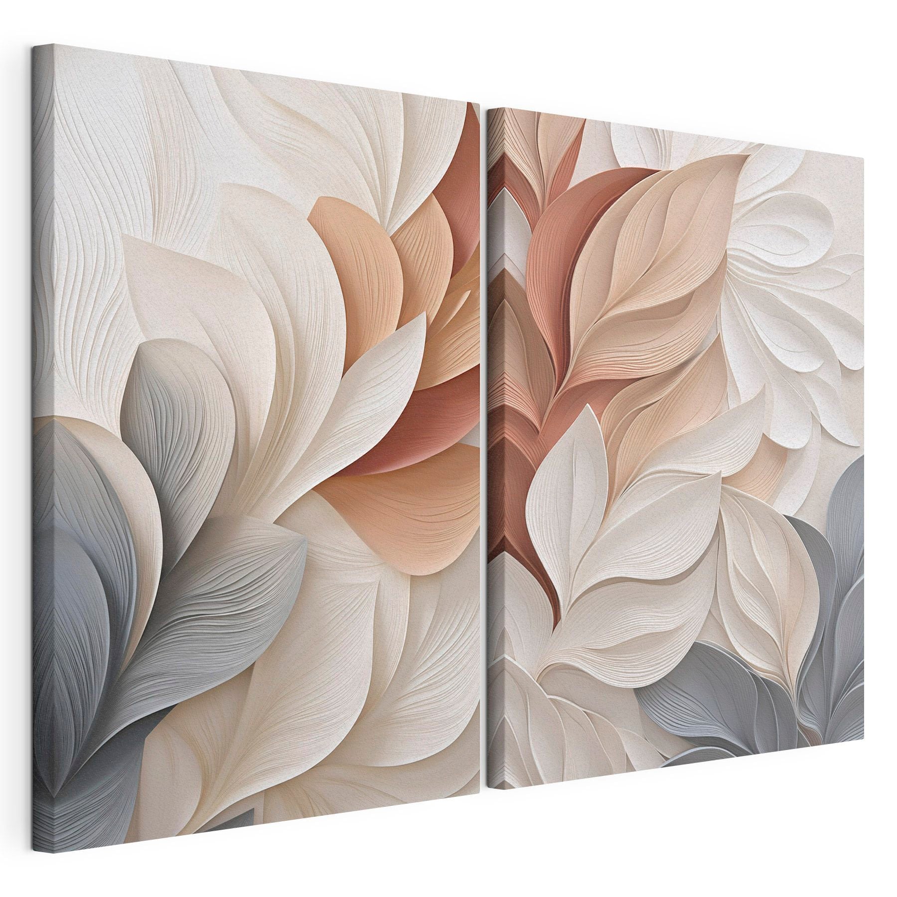 - Elegant flow of soft colors