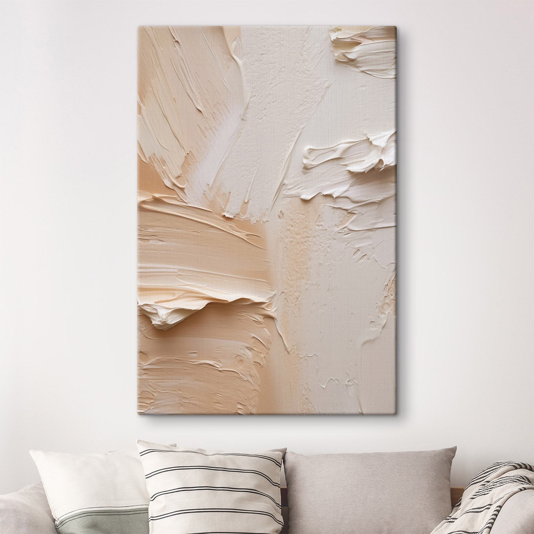 Abstract textures in soft hues
