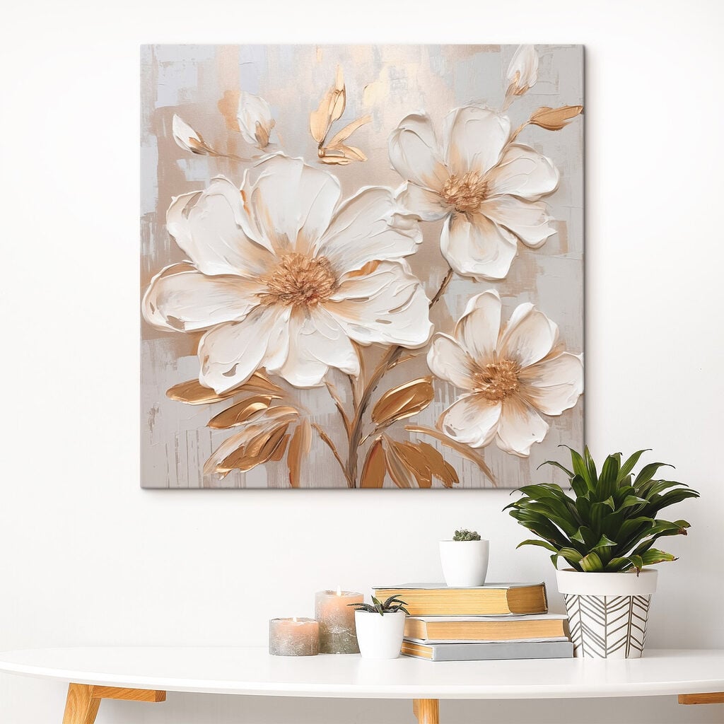 Beautiful blooms in soft tones