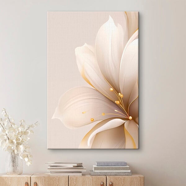 Delicate petals in soft hues