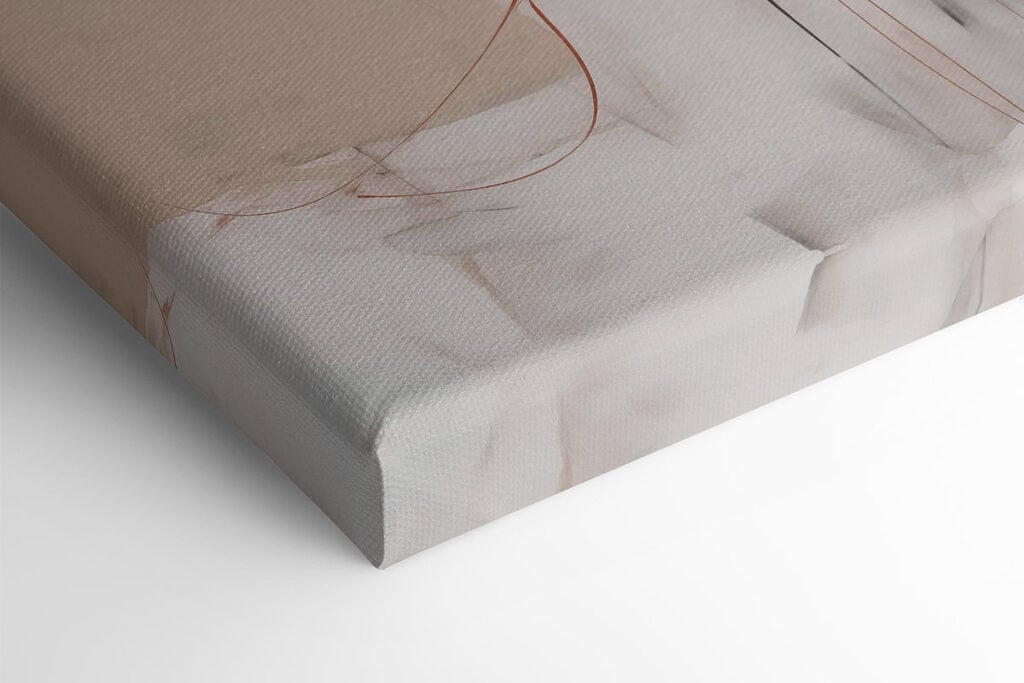 Painting of a white wall