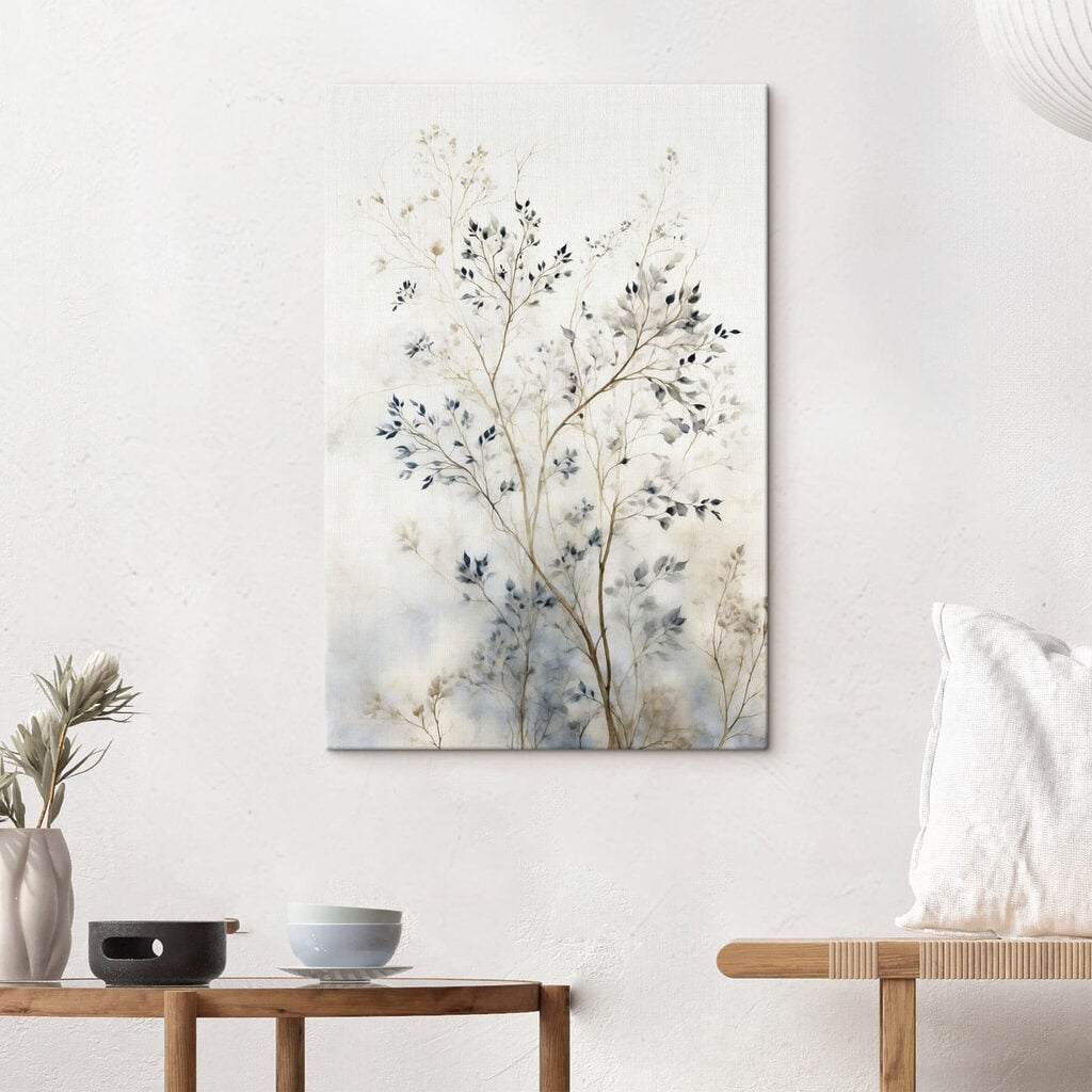 Painting of a tree with leaves