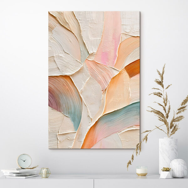 Soft hues blend into artistic flow