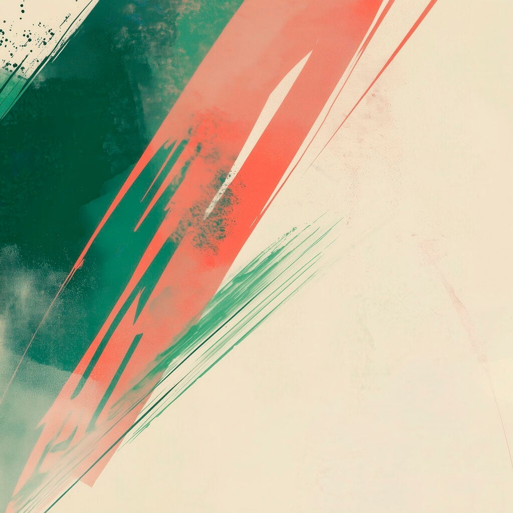 Dynamic colors create intriguing movement