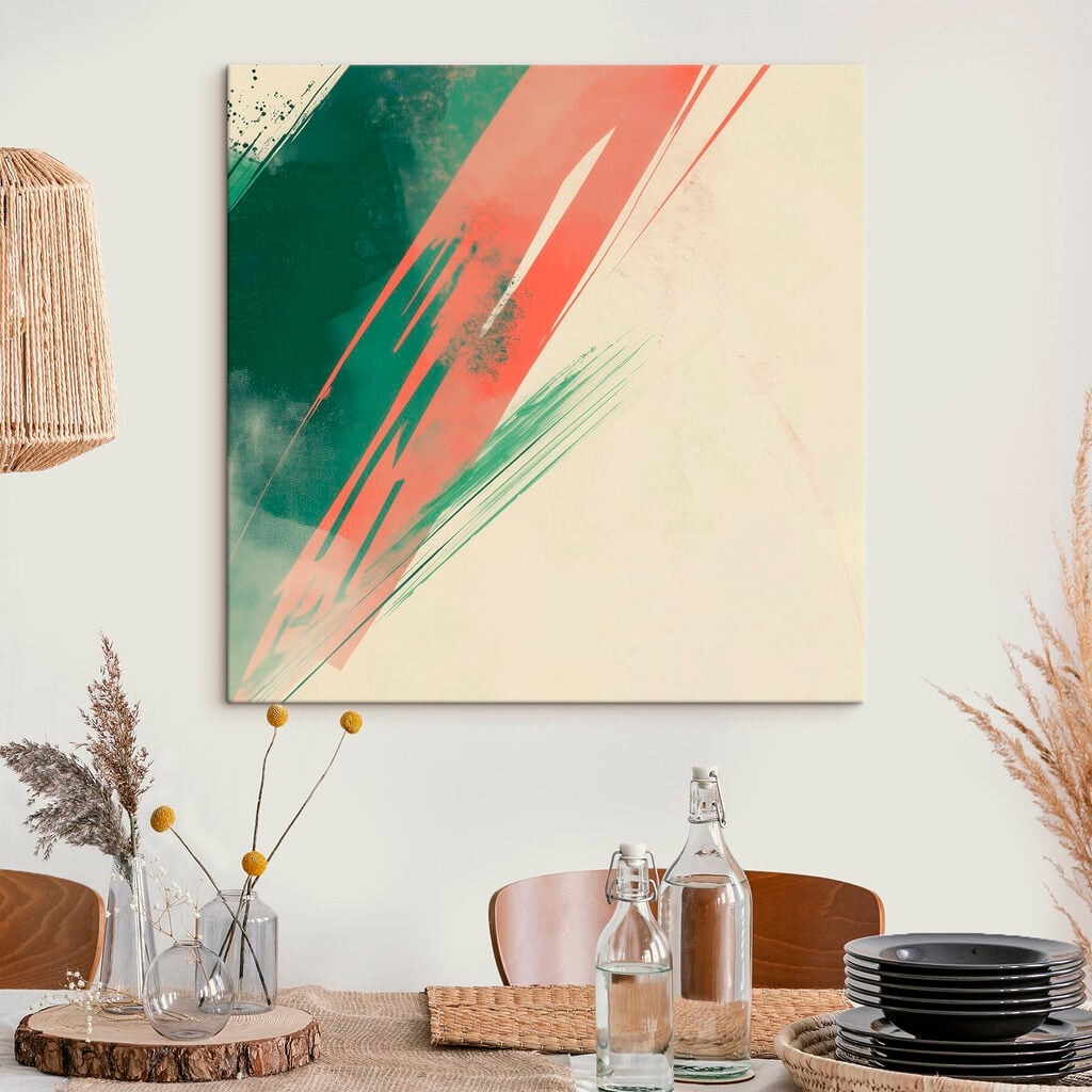 Dynamic colors create intriguing movement