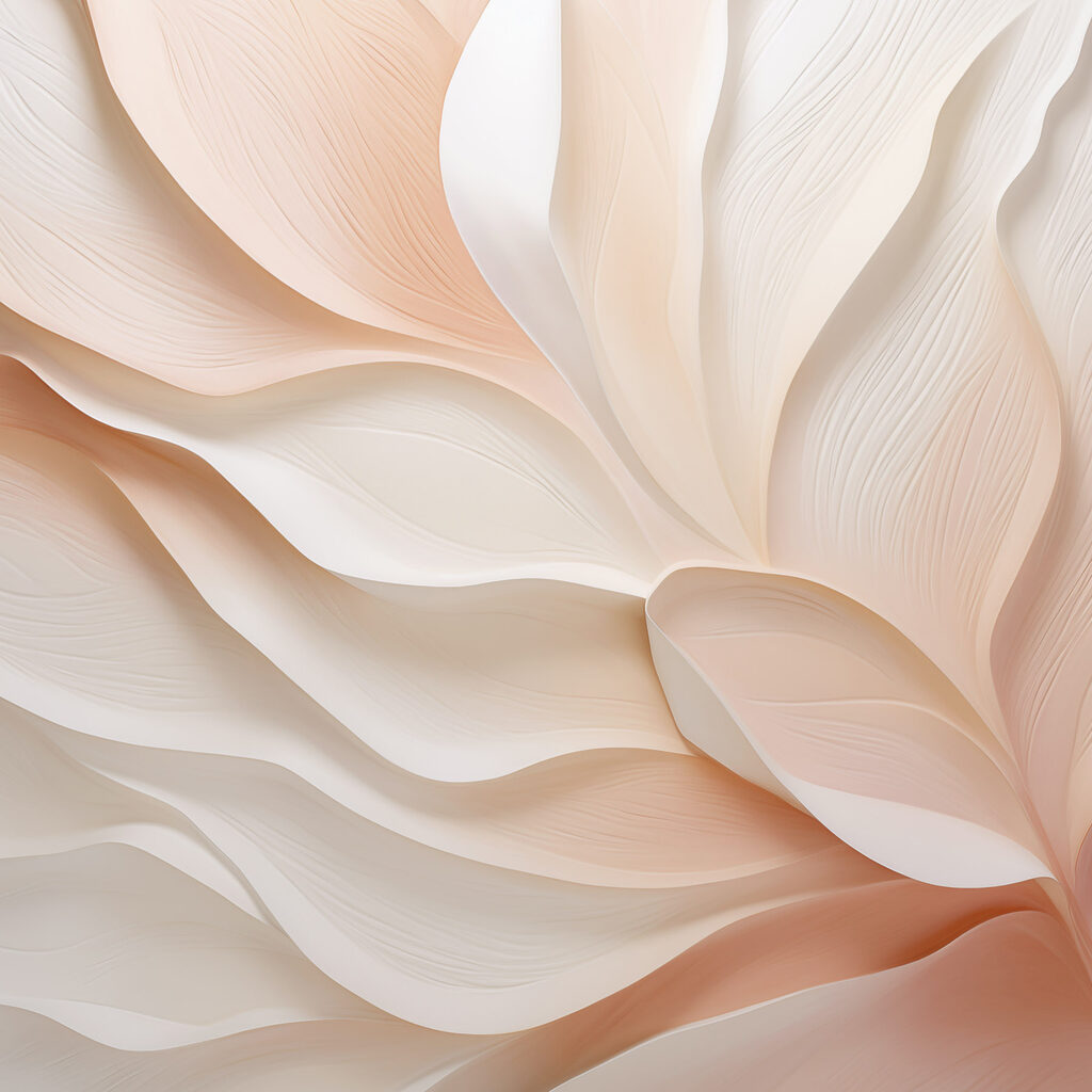 Soft curves in delicate shades