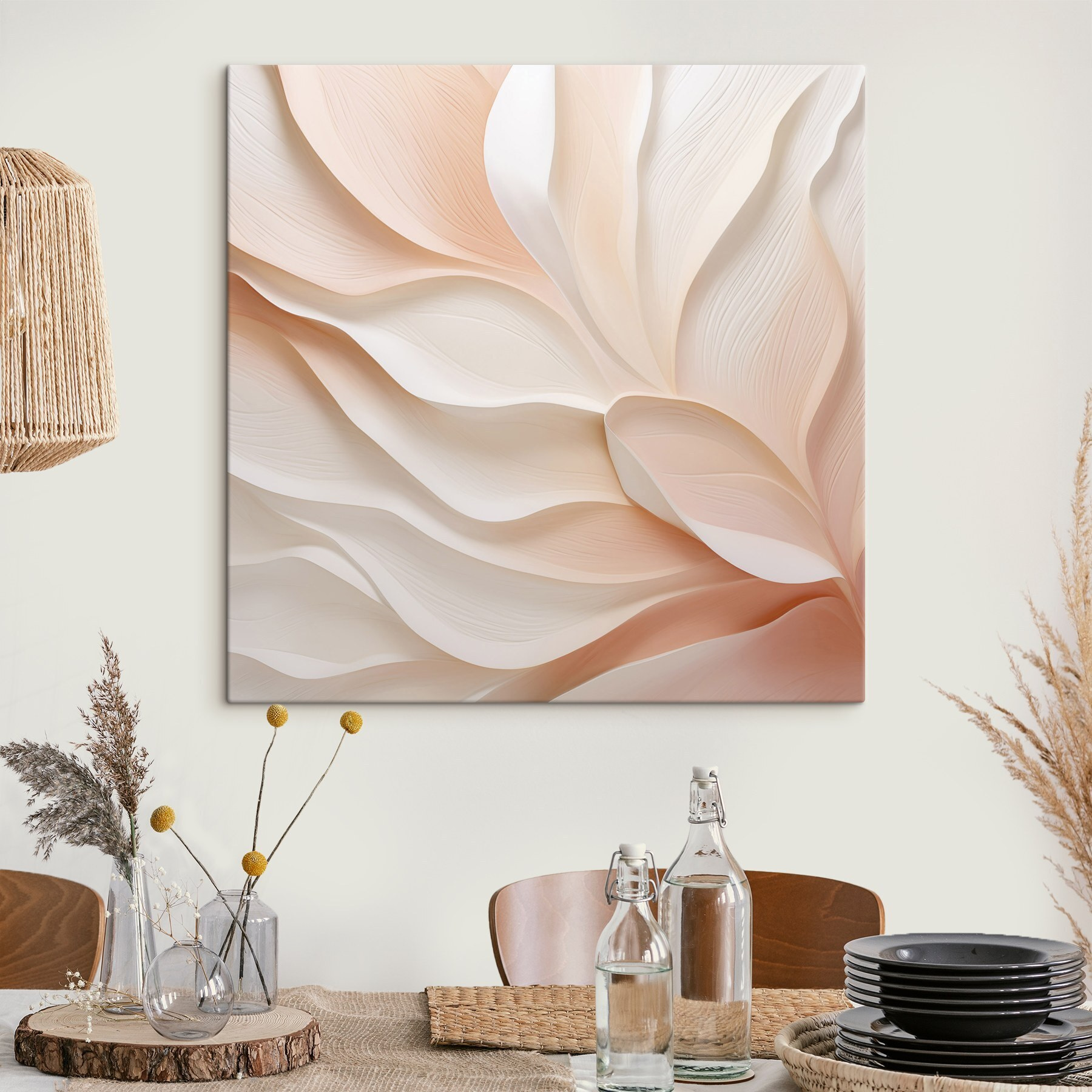Soft curves in delicate shades