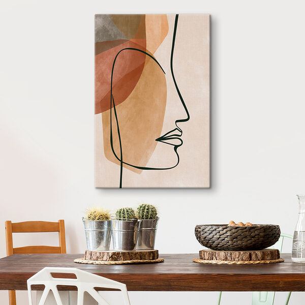Quadri Quadri Disegno del volto di una donna (COD: s49119)