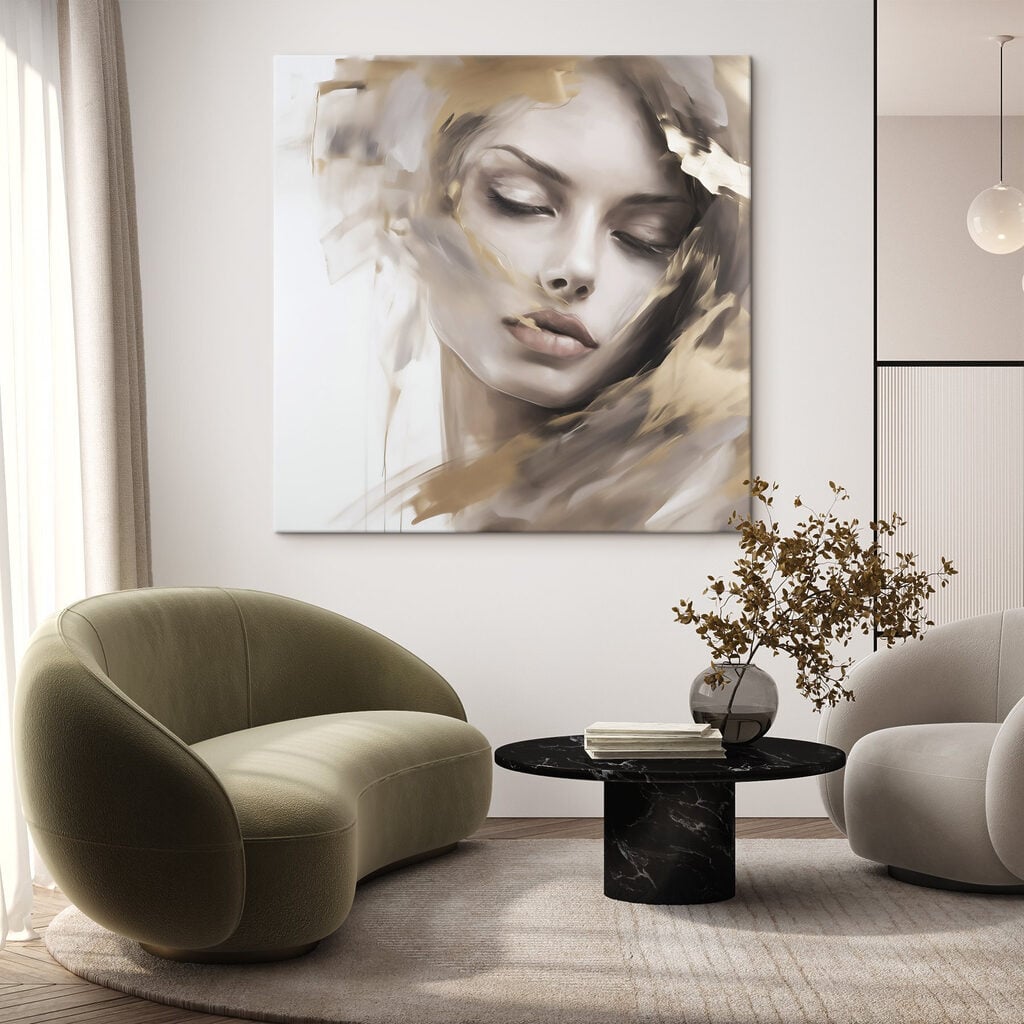 Ethereal beauty painted in soft hues