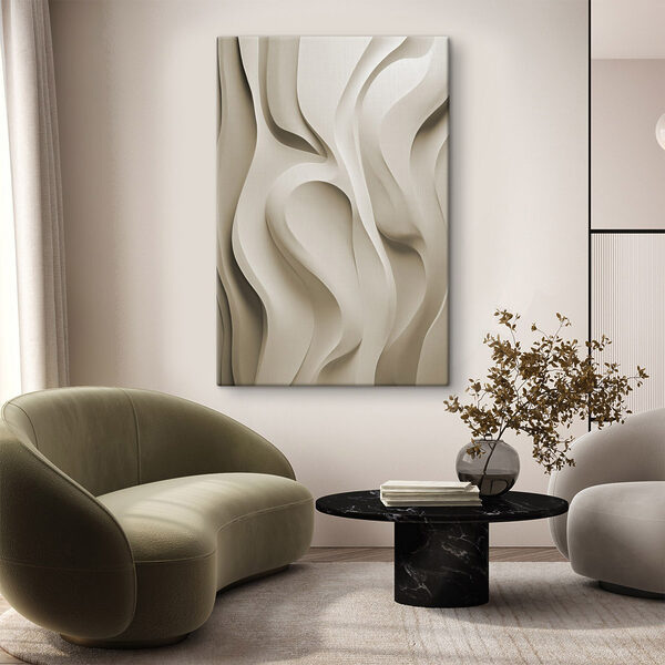 Quadri Quadri Sfondo bianco e grigio (COD: s49149)