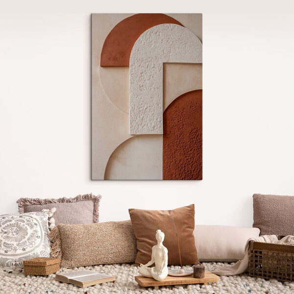 Quadri Quadri Forme delicate e tonalità naturali (COD: s49212)