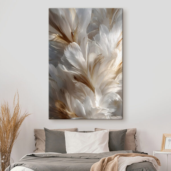 Quadri Quadri Piume delicate dai colori tenui (COD: s49250)