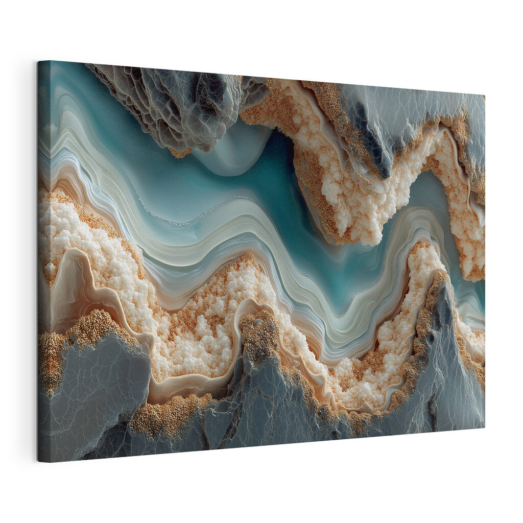 Serene waves of nature's canvas