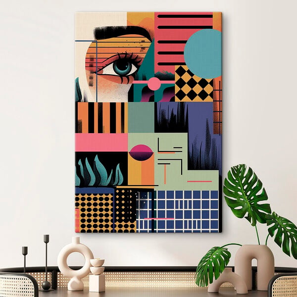 Colorful art piece of artwork